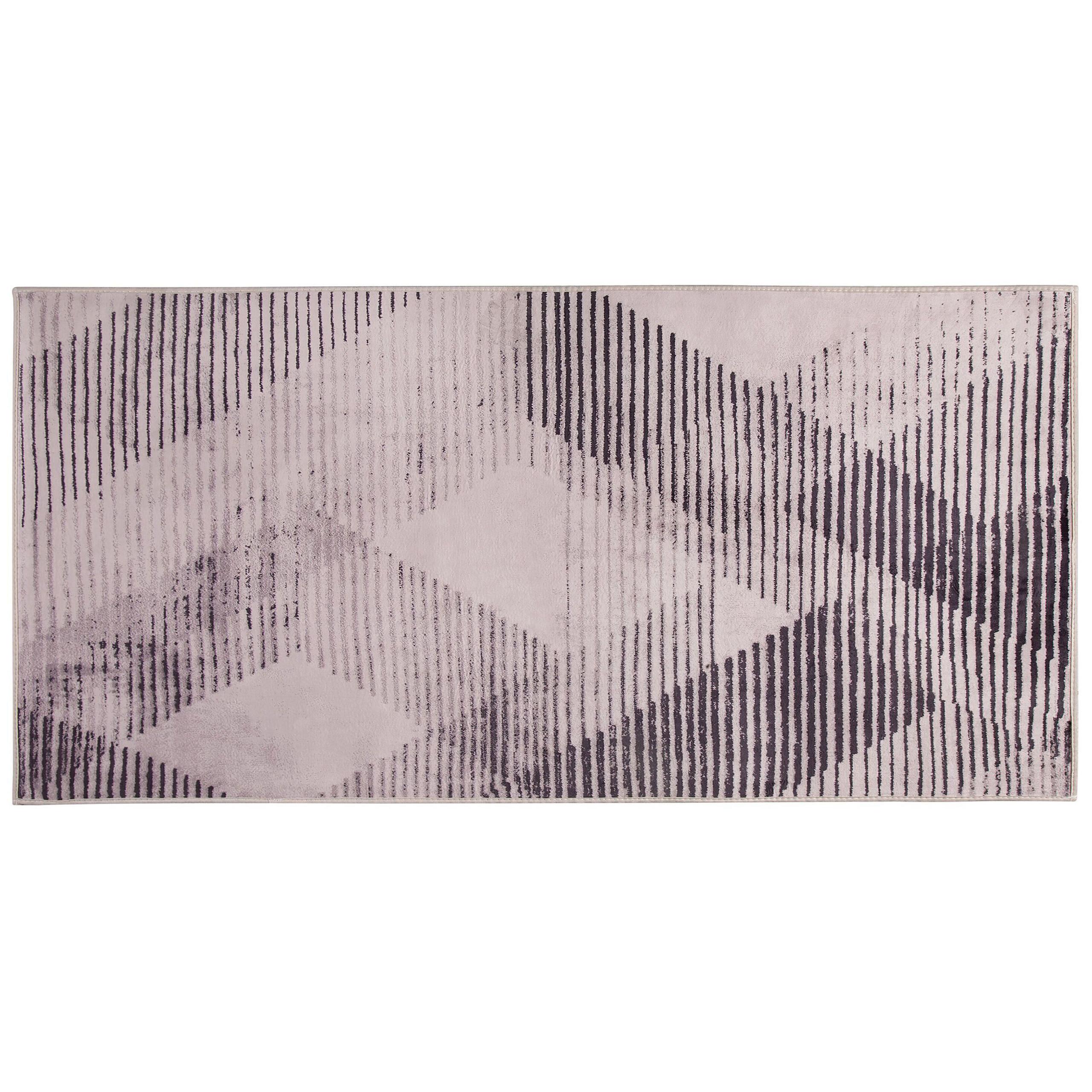 KURZFLOR-TEPPICH Kale 150/80 cm - Pink, Kunststoff (80/150cm) - Beliani