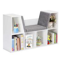 BÜCHERREGAL Braun - Braun, Holz (103/63/30cm) - COSTWAY