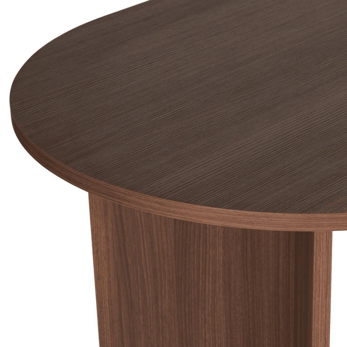 ESSTISCH mit abgerundeten Kanten sable 180/75/89,5 cm - Naturfarben, Holzwerkstoff (96/89.5/75cm) - Calicosy