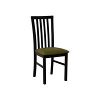 STUHL Milano I, Holzfarbe: Schwarz - Schwarz/Grün, Holz (43/93/40cm) - MIRJAN24