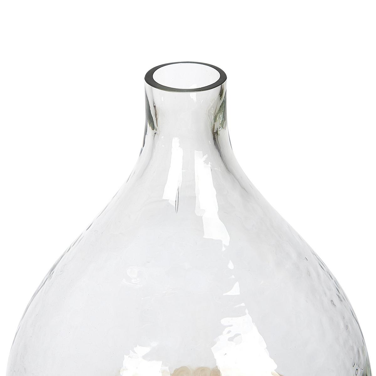 BLUMENVASE Glas bunt Kulcha - Multicolor, Glas (36cm) - Beliani