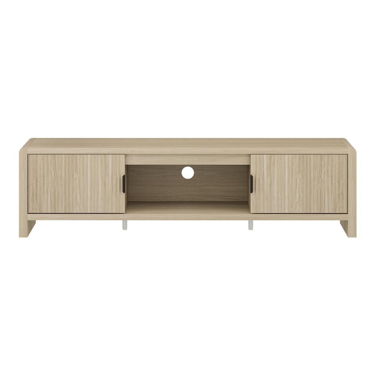 FERNSEHSCHRANK Lukkodso - Eichefarben, Holzwerkstoff (150/40/40cm) - [en.casa]