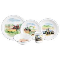 KINDERGESCHIRR SET Compact Mein Traktor bunt 5-tlg. - Multicolor, Keramik (2/2/2cm) - Seltmann Weiden