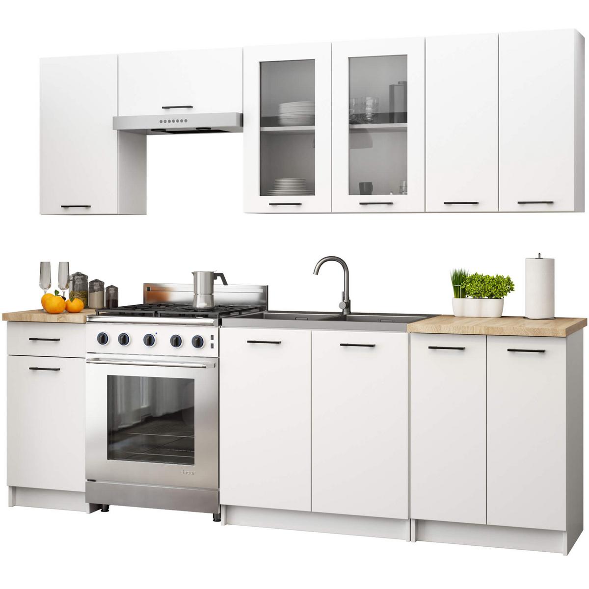 HÄNGESCHRANK Weiß 72/80/30,5 - Weiß, Holzwerkstoff (80/72/30cm) - RAUMHIRSCH FURNITURE