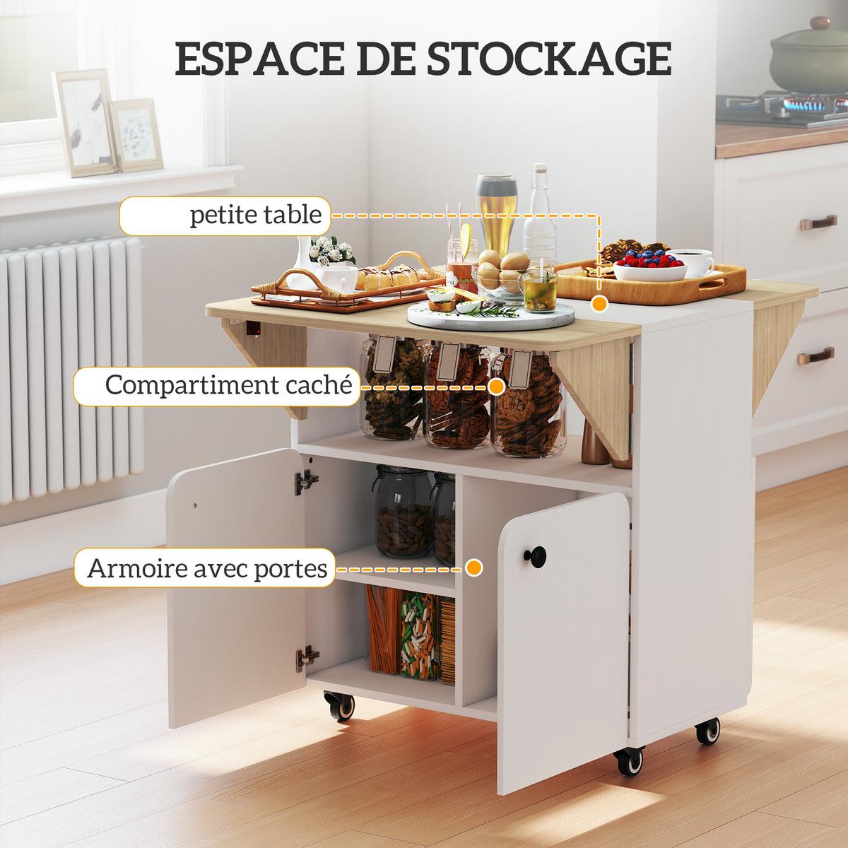ESSTISCH Wyndor 83/70/75 cm - Weiß, Holz (83/70/75cm) - ZMH