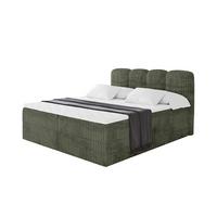 BOXBETT mit Matratze H4 - NINA - 180x200 cm - Olive - Olivgrün, Holzwerkstoff (180/200cm) - ALTDECOR