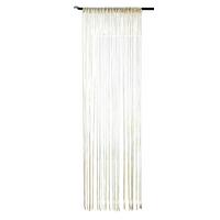 FADENGARDINE Shanghai HxB 230x100 cm Creme Lurex - Creme, Textil (100/230cm) - Gardinenbox