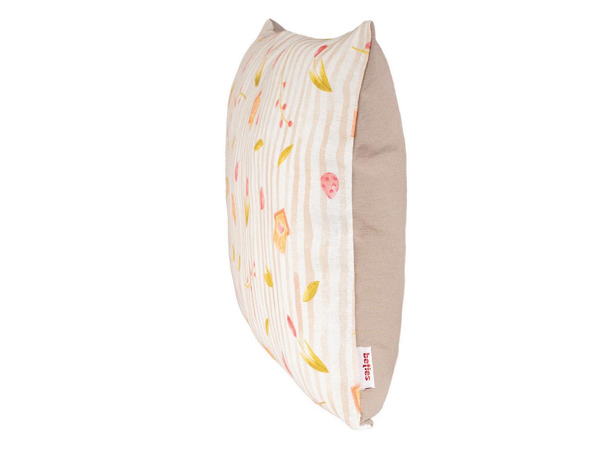 KISSENHÜLLE Piep 30/50 cm - Taupe/Beige, Textil (30/50cm) - beties Heimtextil