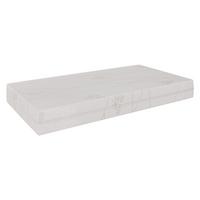 SCHAUMSTOFFMATRATZE Nature H4 Aloe 16 cm - Weiß, Textil (120/200cm) - MIRJAN24