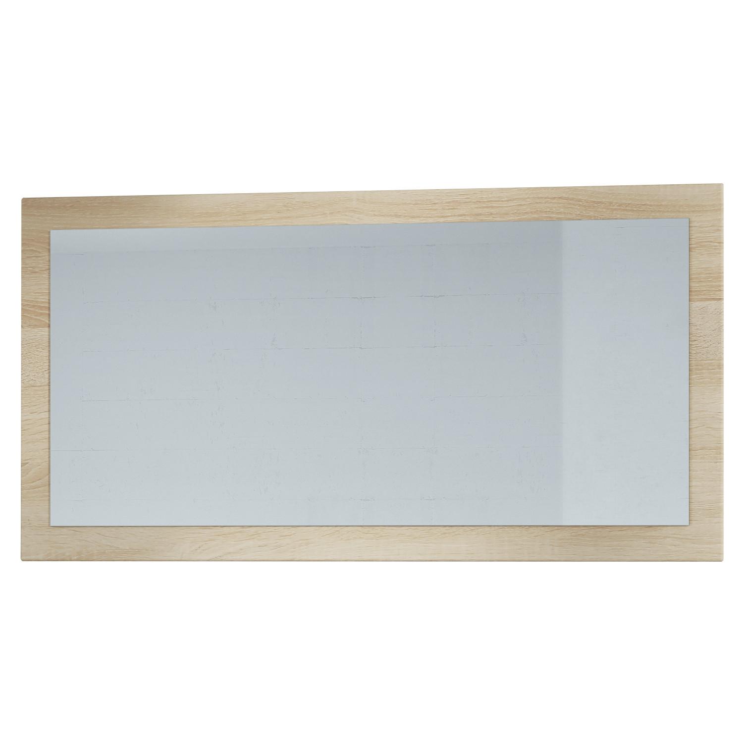 SPIEGEL Lima Eiche sägerau - Eiche San Remo, Holzwerkstoff (110/52/2cm) - Vladon