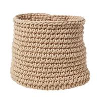 AUFBEWAHRUNGSKORB Baumwolle 42/37 cm - Beige, Textil (42/42/37cm) - Homescapes