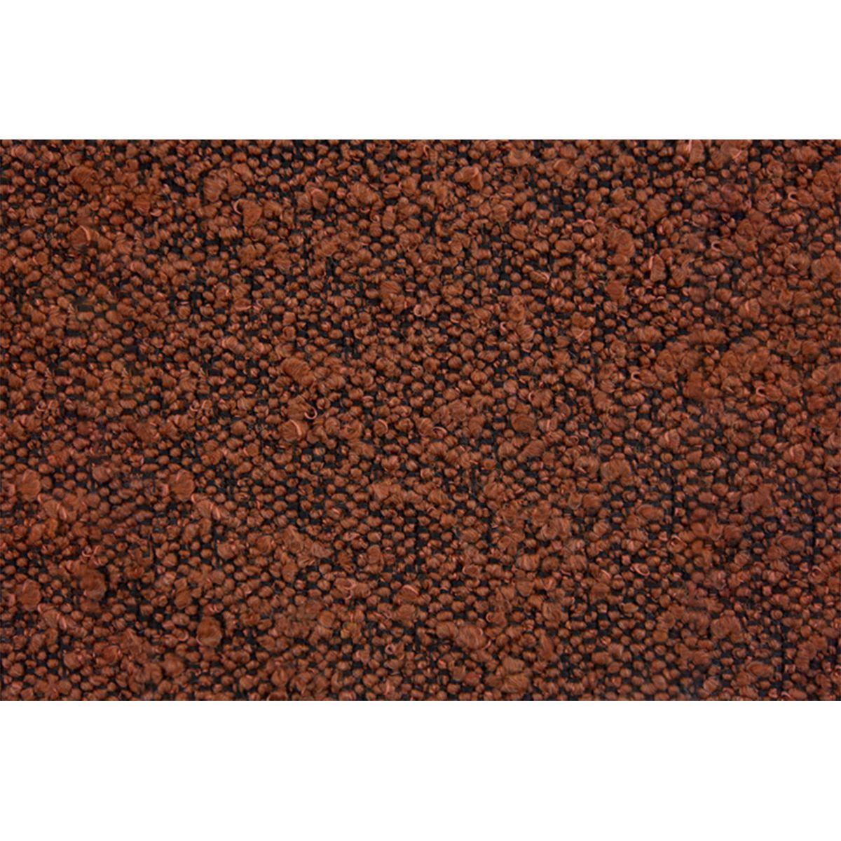 LATTENROST – Bouclé-Stoff– Bausatz zur Selbstmontage - 90x200 cm - Beige/Terracotta, Karton/Holz (90/200cm) - Sommeil de Plomb