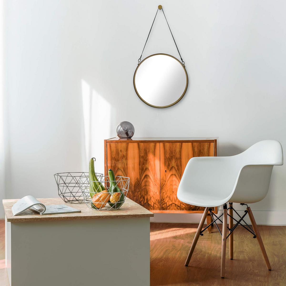 WANDSPIEGEL Gold 60/110,5 cm - Goldfarben, Metall (5.21/110.5/6cm) - KUNSTLOFT