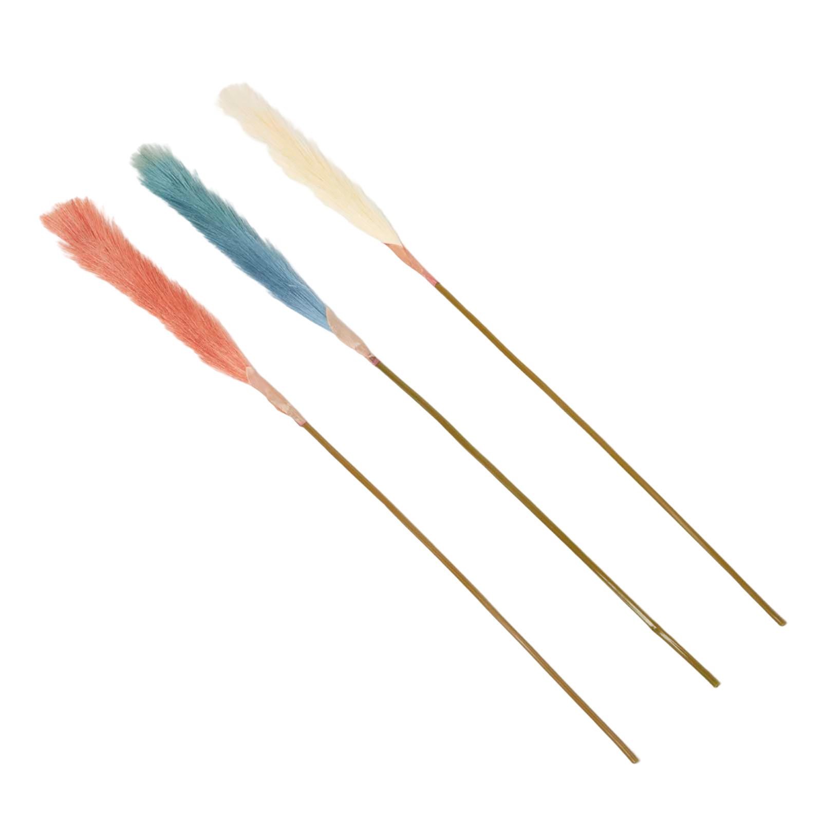 KUNSTZWEIGE Pampasgras farbig im 3er-Set, 71 cm - Multicolor, Kunststoff (78cm) - Homescapes