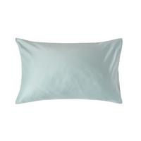BIO-KISSENBEZUG Satin, Fadendichte 400 - Hellblau, Textil (48/74cm) - Homescapes
