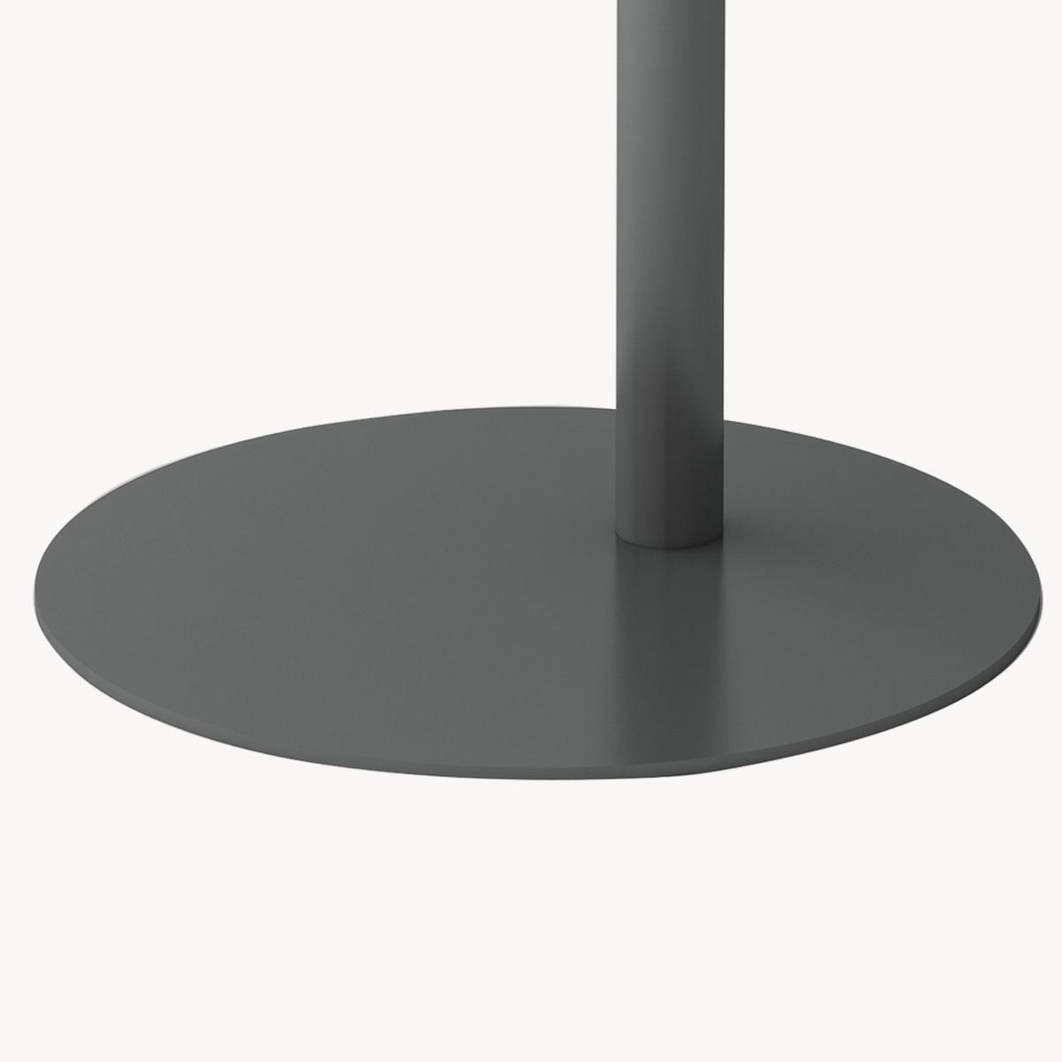 BEISTELLTISCH Nastätten - Grau, Metall (38/50/50cm) - [en.casa]