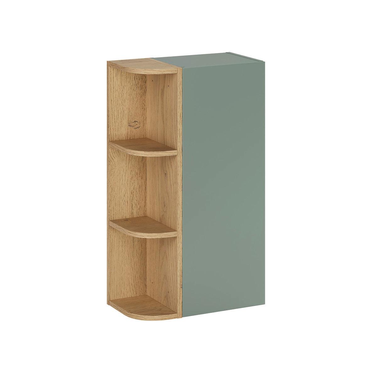 SCHRANKORIA Grün - Grün, Holzwerkstoff (45/80/26.6cm) - Petits-meubles