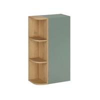 SCHRANKORIA Grün - Grün, Holzwerkstoff (45/80/26.6cm) - Petits-meubles