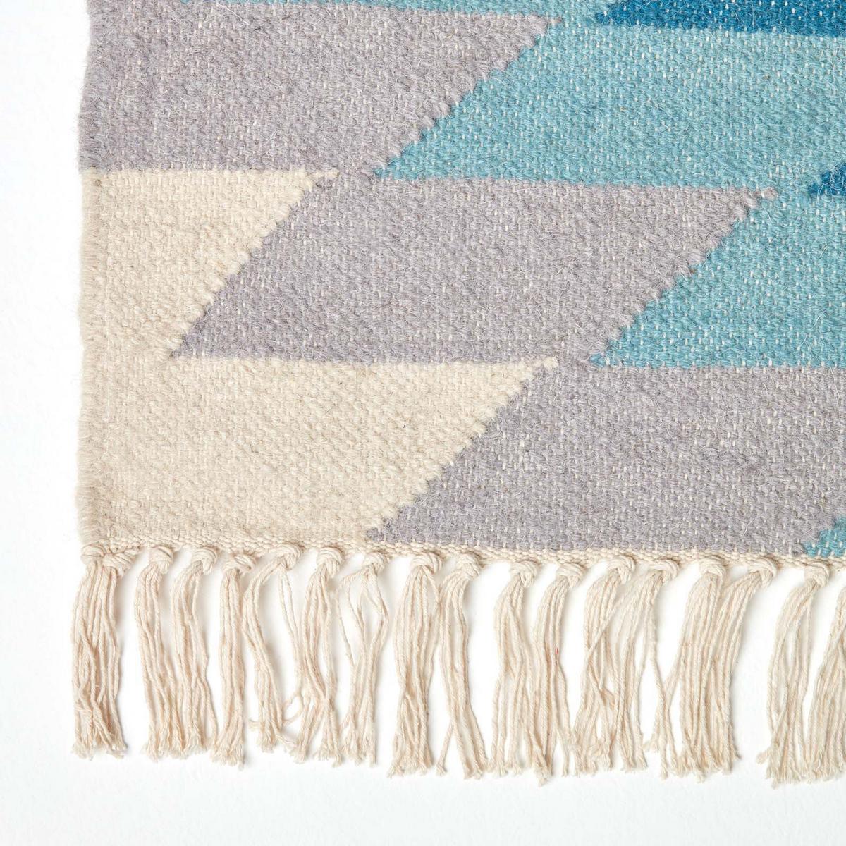 KELIM-TEPPICHLÄUFER Helsinki handgewebt 66/200 cm - Multicolor, Textil (66/200cm) - Homescapes