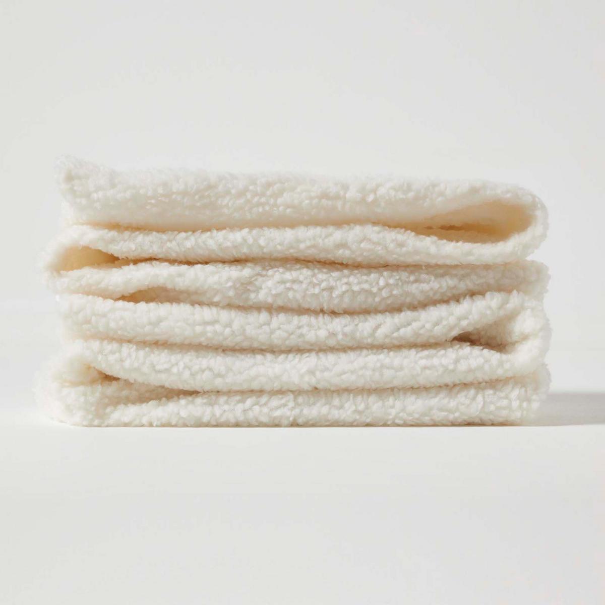 FLEECE-AUFLAGE Kinderbett 70/140 cm, kuschelig warm, 2er-Set - Naturfarben, Textil (70/140cm) - Homescapes