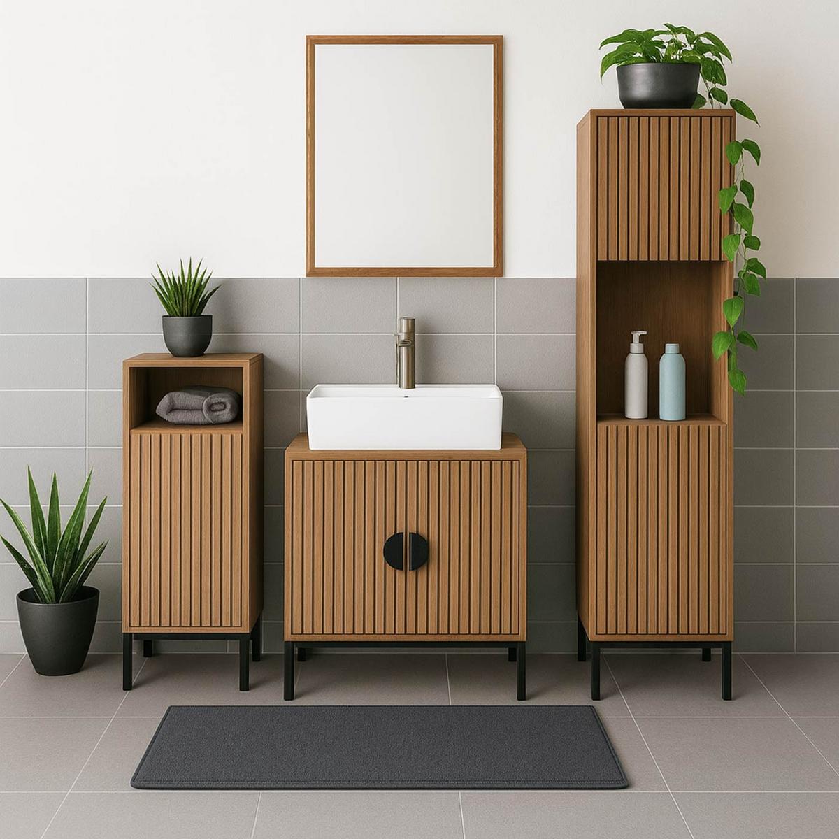 KOMMODE Braun - Braun, Holzwerkstoff (39/98/30cm) - MCW