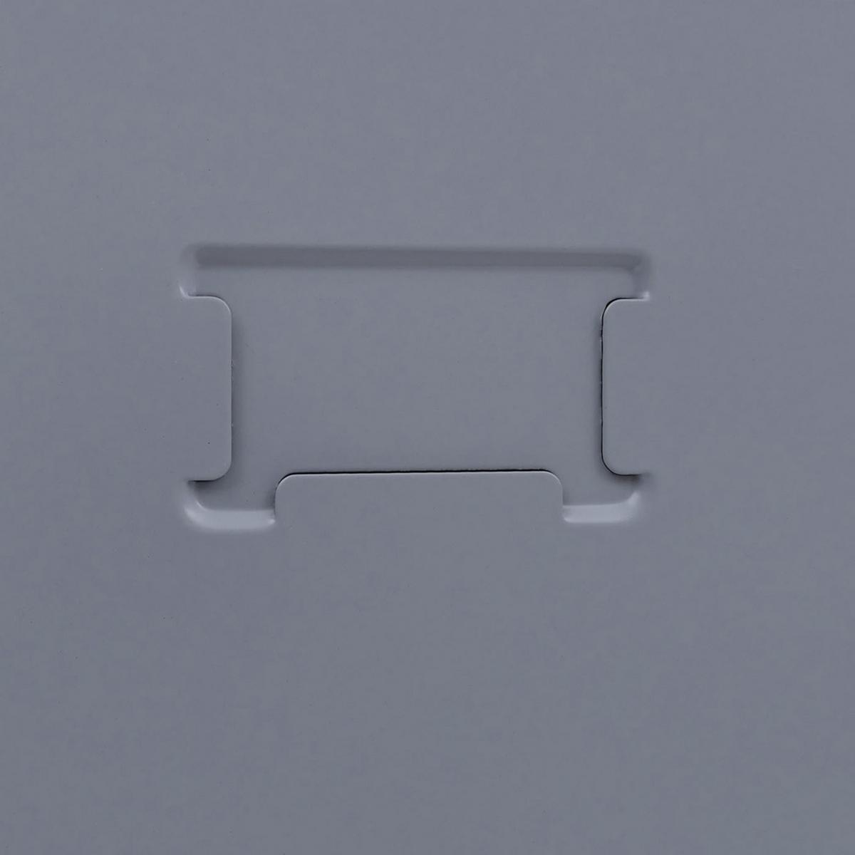 SPIND Grau - Grau, Metall (38/90/45cm) - MCW