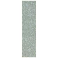 SCHLINGENTEPPICH MEMORY MELIERT LÄUFER - Grün, Textil (80/400cm) - Snapstyle