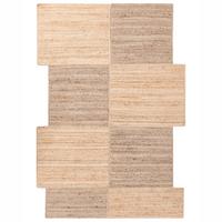 TEPPICH Beige 160/230 cm Jute Sangli - Beige, Textil (160/230cm) - Beliani