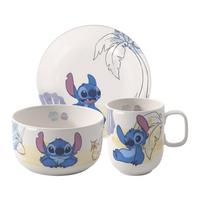 KINDERGESCHIRR-SET Disney Stitch bunt 3-tlg. - Multicolor, Keramik (2/2/2cm) - Villeroy & Boch
