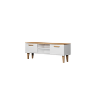 LOWBOARD Denver Weiß 120/47,2/35 cm - Weiß, Holzwerkstoff (120/47/35cm) - RAUMHIRSCH FURNITURE