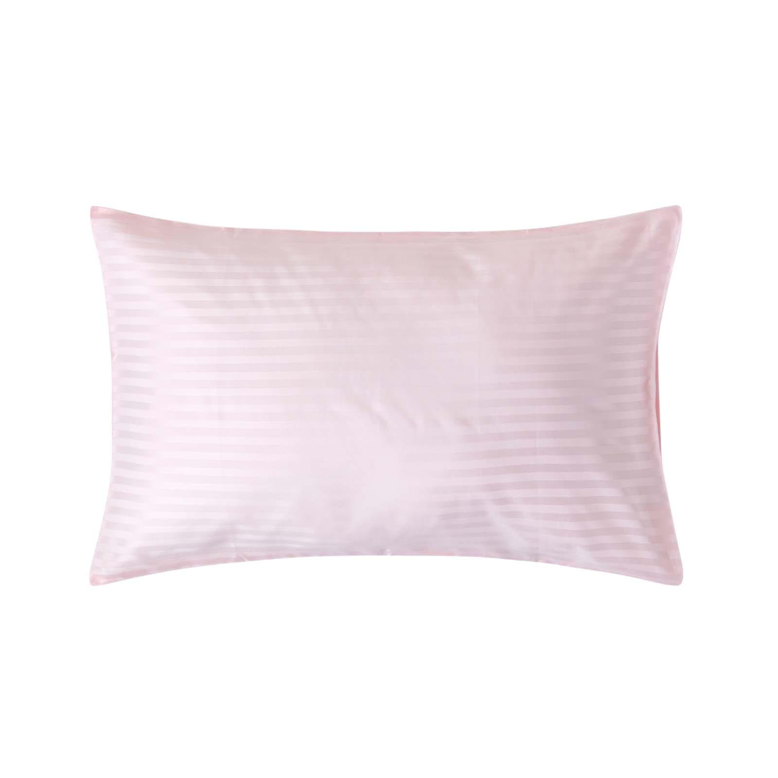 KISSENBEZUG Damast, Ägyptische Baumwolle, Fadendichte 330 - Rosa, Textil (48/74cm) - Homescapes