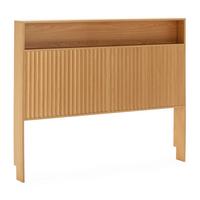 KOPFTEIL Lluvia 165 cm Eichenfarbe - Honigeiche, Holzwerkstoff (15/165/165cm) - VS Venta-stock