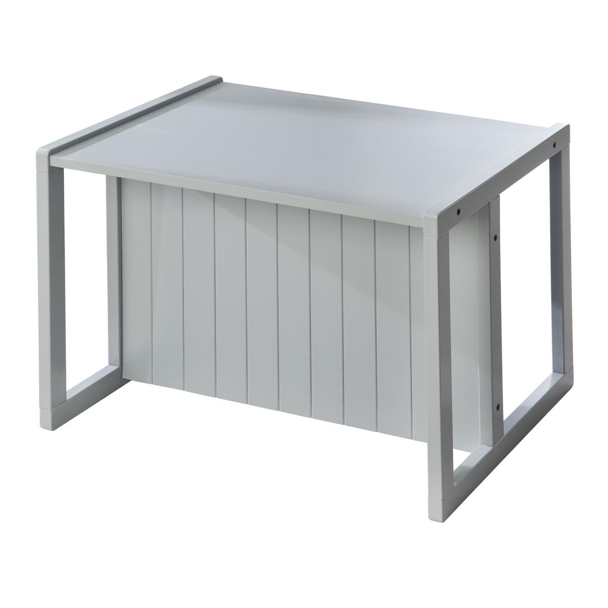 SITZBANK/ TISCH - Grau, Holzwerkstoff (61/44/44.5cm) - Roba