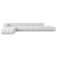 ECKSOFA modulares Sofa Zuvon-L3 - 478x177x70 cm Weiß - Weiß, Holzwerkstoff/Textil (478/177cm) - ALTDECOR