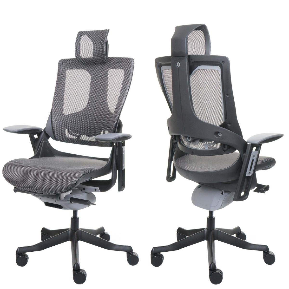 BÜROSTUHL MERRYFAIR Schwarz - Schwarz, Textil (75/138/68cm) - MCW