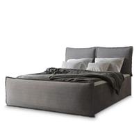 BOXBETT MONTA 160x200 cm mit Matratze und Topper - Grau - Grau, Holz (160/200cm) - MASSENO