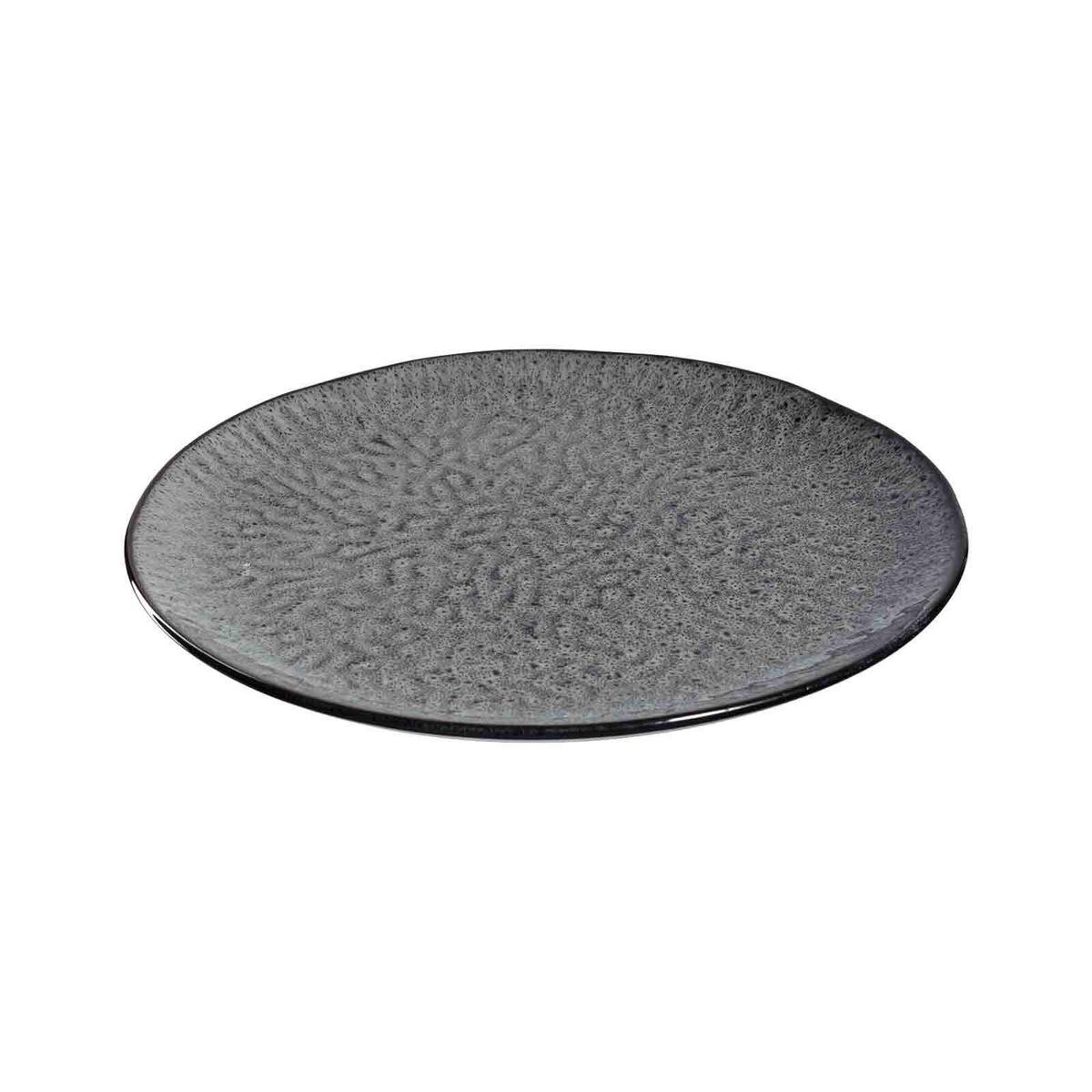 TAFELSERVICE Matera Anthrazit 18-tlg. - Grau, Keramik (2/2/2cm) - Leonardo Living