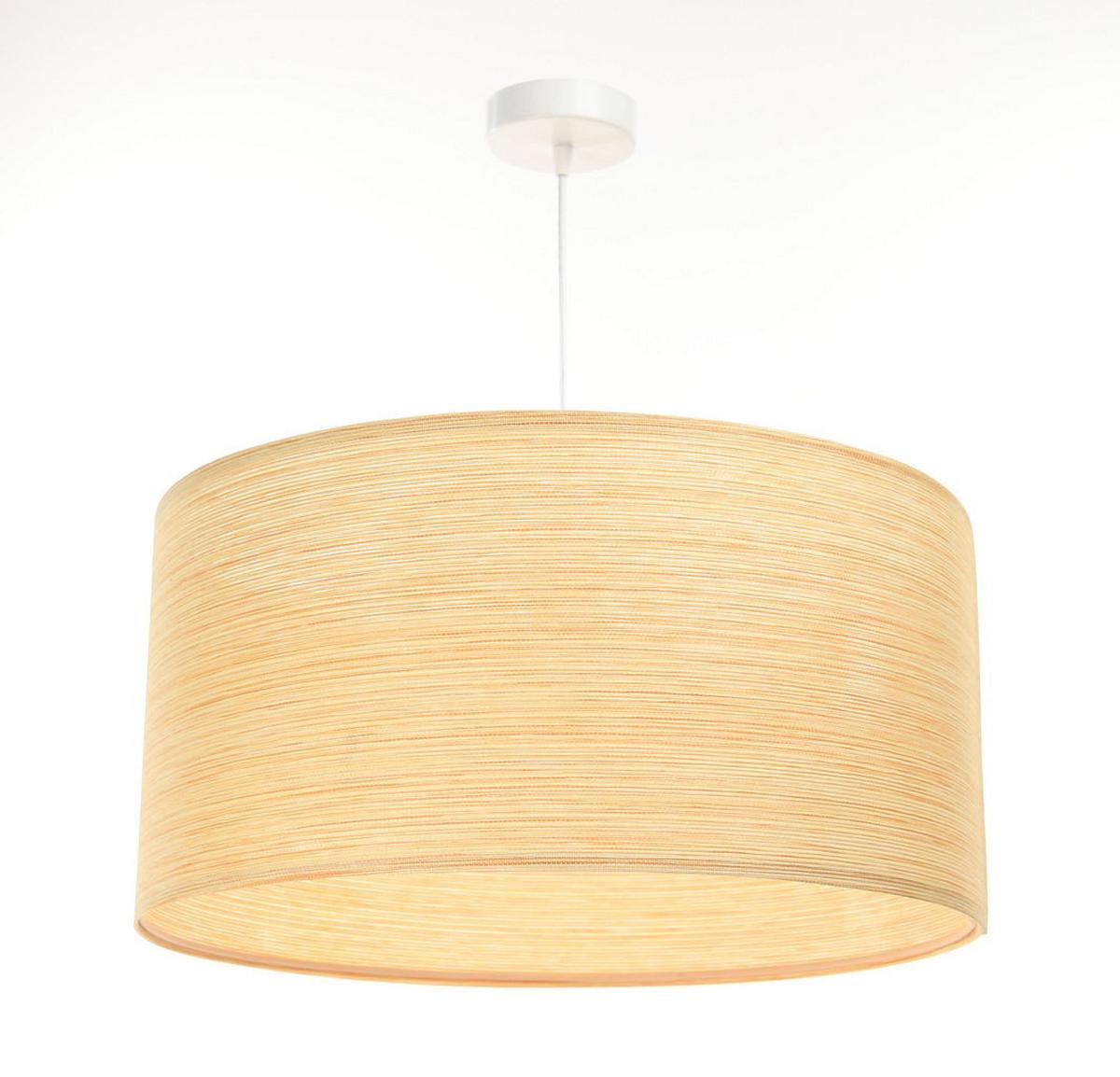 HÄNGELEUCHTE Beige 50/25 cm - Beige, Kunststoff (50/0.6/25cm) - ONZENO