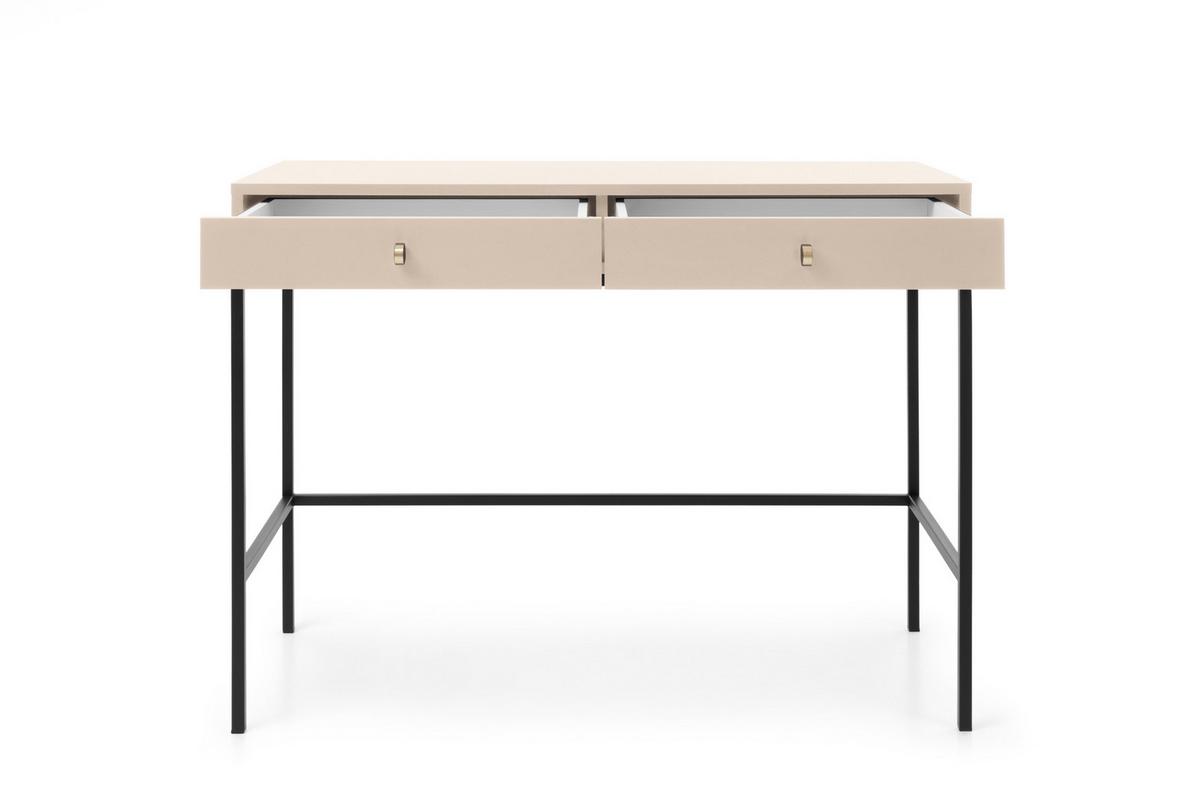 KONSOLENTISCH MONDO 104/78/50 cm mit Schubladen, Beige - Beige, Holzwerkstoff (50/104/78cm) - MASSENO