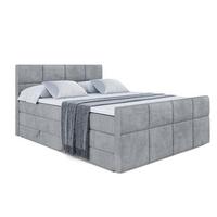 BOXSPRINGBETT ARDENI-Z KING - 140x200 - H3/H4 - Grau - Grau, Holzwerkstoff (140/200cm) - ALTDECOR