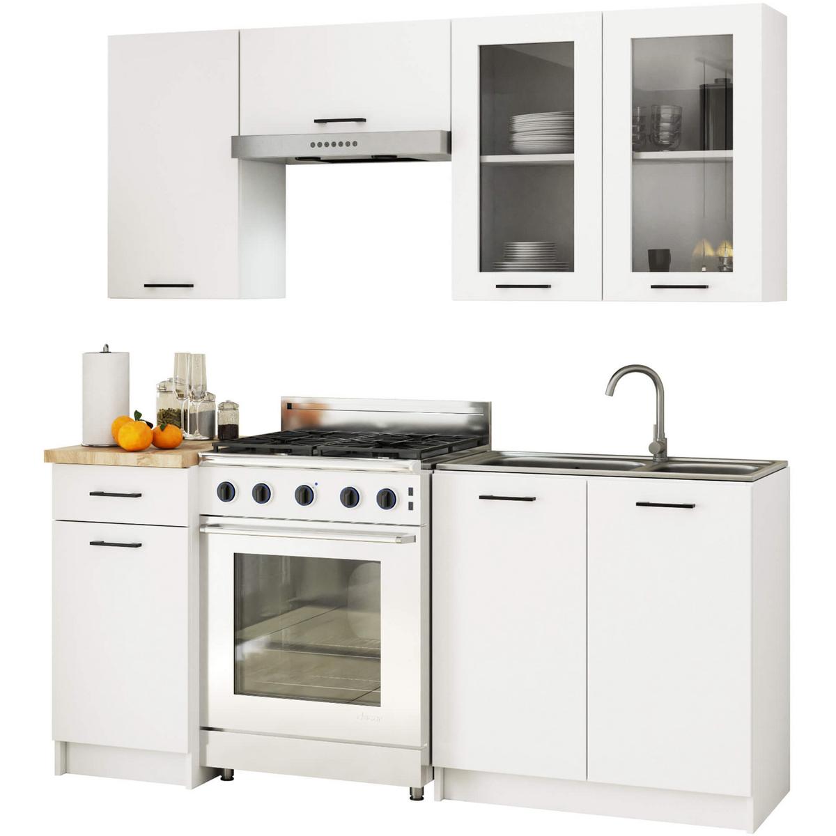 HÄNGESCHRANK Weiß 72/80/30,5 - Weiß, Holzwerkstoff (80/72/30cm) - RAUMHIRSCH FURNITURE