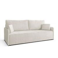 SOFA NUBO mit Schlaffunktion und Bettkasten Harmony 01 - Beige, Textil (205/91/86cm) - Lookway