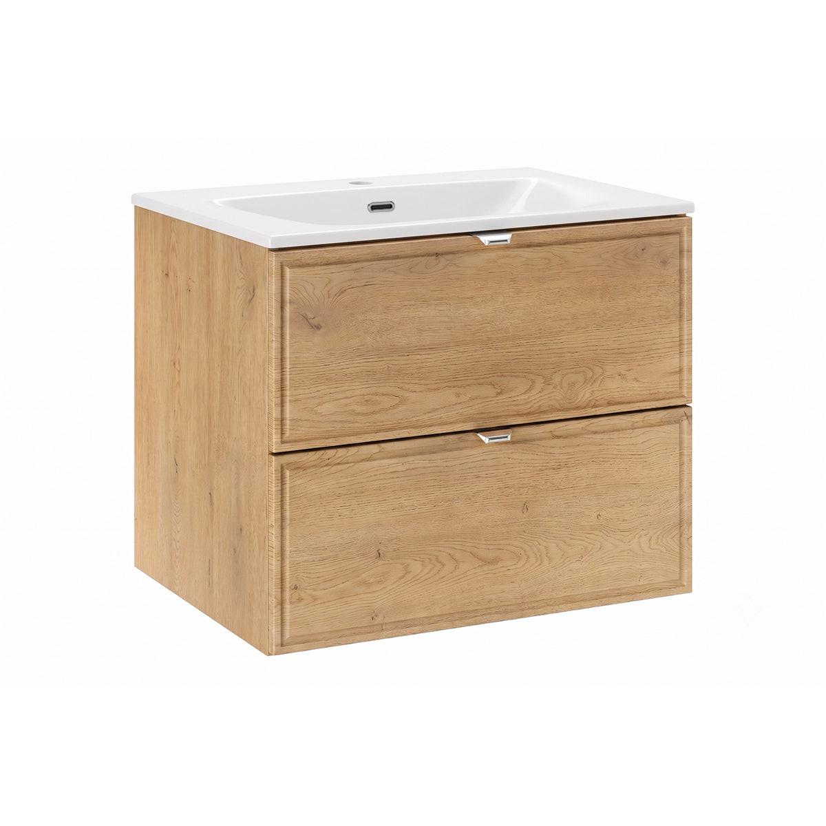 WASCHTISCH 61cm Elias Holz - Braun, Holzwerkstoff (61/50/46cm) - Petits-meubles