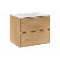 WASCHTISCH 61cm Elias Holz - Braun, Holzwerkstoff (61/50/46cm) - Petits-meubles