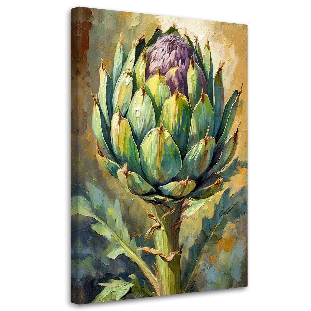 KUNSTDRUCK Grün 80/120 cm - Grün, Textil (80/120cm) - KUNSTLOFT