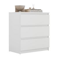 HIGHBOARD HANA M3 Weiß - Weiß, Holzwerkstoff (70/75/40cm) - Lookway