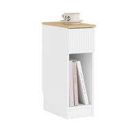 NACHTTISCH Weiß - Kaschmir, Holzwerkstoff (20/60/35cm) - SoBuy