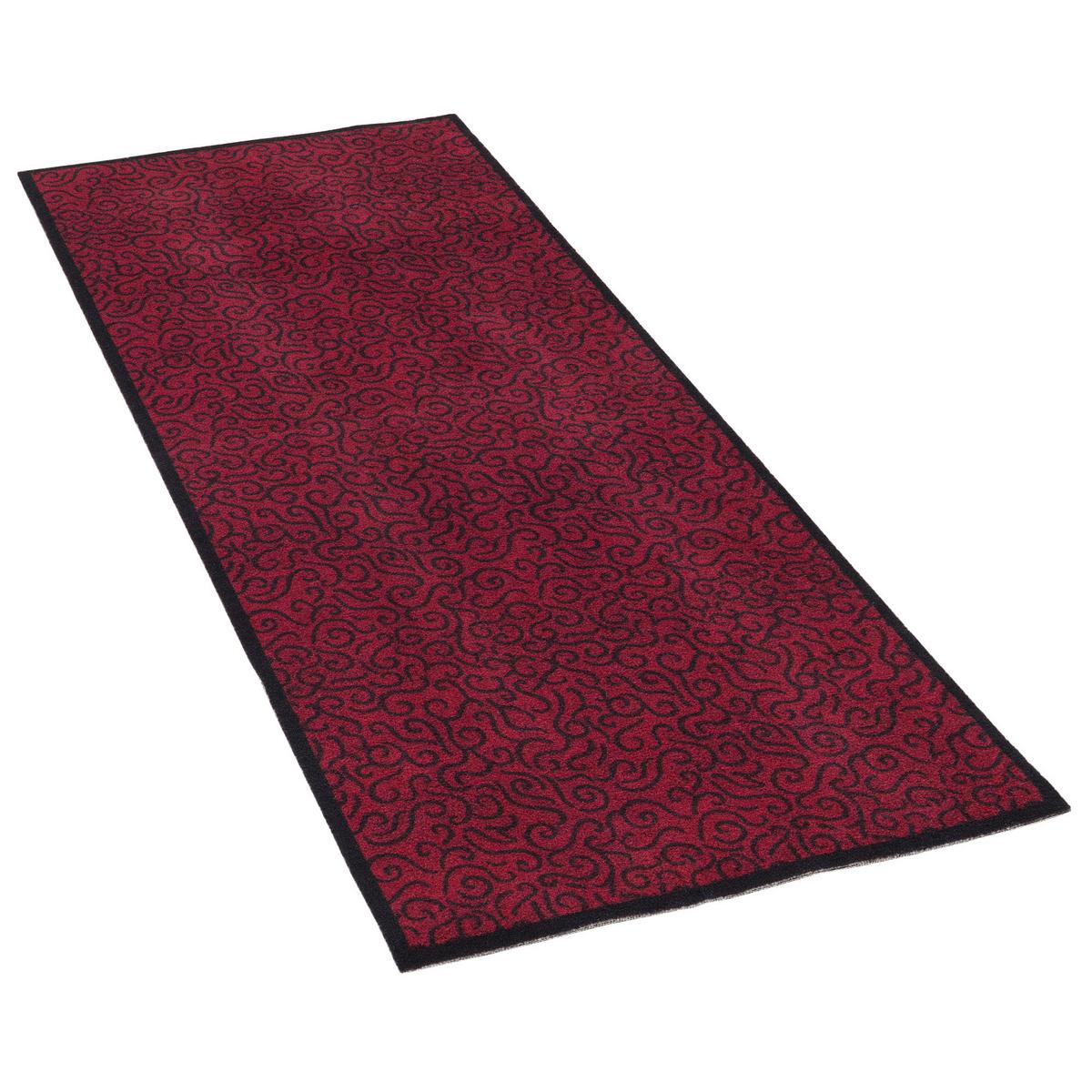 LÄUFER KÜCHENLÄUFER TEPPICH SUPERCLEAN - Rot, Textil (45/145cm) - Pergamon