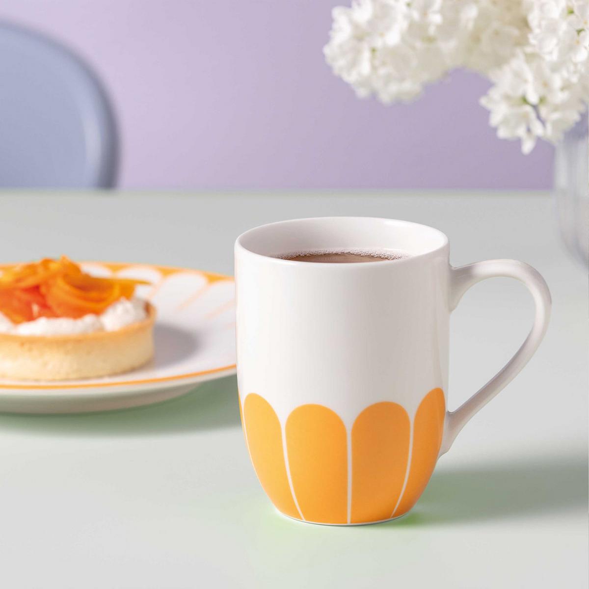 HENKELBECHER Fleur Couleur Soleil 290 ml - Gelb, Keramik (0.29L) - Villeroy & Boch