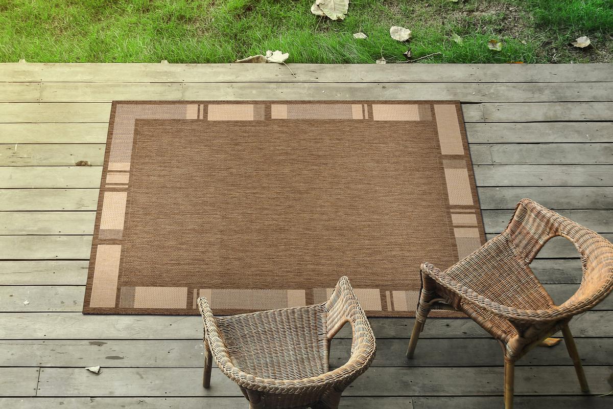TEPPICH Floorlux 200/290 cm - Braun, Textil (200/290cm) - rugsX